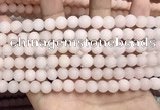 CCN5581 15 inches 8mm round matte candy jade beads Wholesale