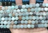 CCN5621 15 inches 8mm round matte candy jade beads Wholesale