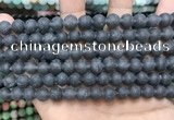 CCN5633 15 inches 8mm round matte candy jade beads Wholesale