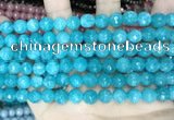 CCN5656 15 inches 8mm faceted round candy jade beads