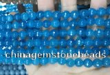 CCN5663 15 inches 8mm faceted round candy jade beads