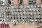 CCN5684 15 inches 8mm faceted round candy jade beads