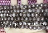 CCN5691 15 inches 8mm faceted round candy jade beads