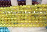 CCN5706 15 inches 8mm faceted round candy jade beads