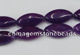 CCN576 15.5 inches 10*20mm marquise candy jade beads wholesale