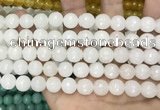 CCN5760 15 inches 10mm faceted round candy jade beads