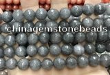 CCN5769 15 inches 10mm faceted round candy jade beads