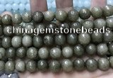 CCN5773 15 inches 10mm faceted round candy jade beads