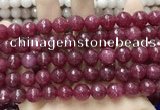 CCN5804 15 inches 10mm faceted round candy jade beads