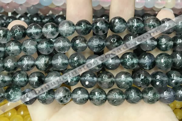 CCN5828 15 inches 10mm faceted round candy jade beads