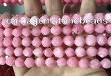 CCN5842 15 inches 8mm faceted nuggets candy jade beads Wholesale