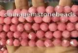 CCN5843 15 inches 8mm faceted nuggets candy jade beads Wholesale