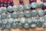 CCN5858 15 inches 15mm flat round candy jade beads Wholesale