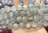 CCN5860 15 inches 15mm flat round candy jade beads Wholesale
