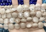 CCN5863 15 inches 15mm flat round candy jade beads Wholesale