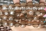 CCN5867 15 inches 15mm flat round candy jade beads Wholesale