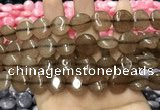 CCN5868 15 inches 15mm flat round candy jade beads Wholesale