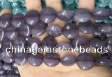 CCN5871 15 inches 15mm flat round candy jade beads Wholesale