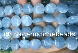 CCN5891 15 inches 15mm flat round candy jade beads Wholesale