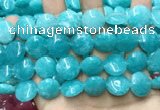 CCN5895 15 inches 15mm flat round candy jade beads Wholesale