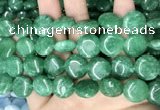 CCN5906 15 inches 15mm flat round candy jade beads Wholesale