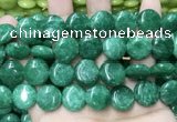 CCN5908 15 inches 15mm flat round candy jade beads Wholesale