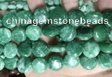 CCN5909 15 inches 15mm flat round candy jade beads Wholesale