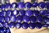 CCN5912 15 inches 15mm flat round candy jade beads Wholesale