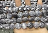 CCN5916 15 inches 15mm flat round candy jade beads Wholesale