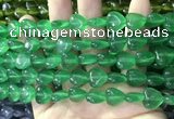 CCN5927 15 inches 12*12mm heart candy jade beads Wholesale