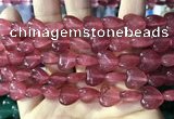 CCN5932 15 inches 12*12mm heart candy jade beads Wholesale