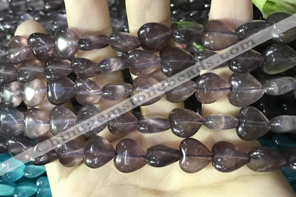 CCN5936 15 inches 12*12mm heart candy jade beads Wholesale