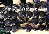 CCN5950 15 inches 14*14mm heart candy jade beads Wholesale