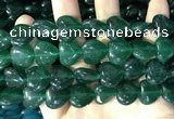 CCN5959 15 inches 14*14mm heart candy jade beads Wholesale