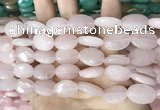 CCN5966 15 inches 13*18mm faceted oval candy jade beads