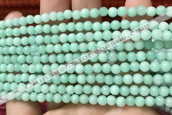 CCN6008 15.5 inches 4mm round candy jade beads Wholesale