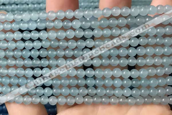 CCN6012 15.5 inches 4mm round candy jade beads Wholesale