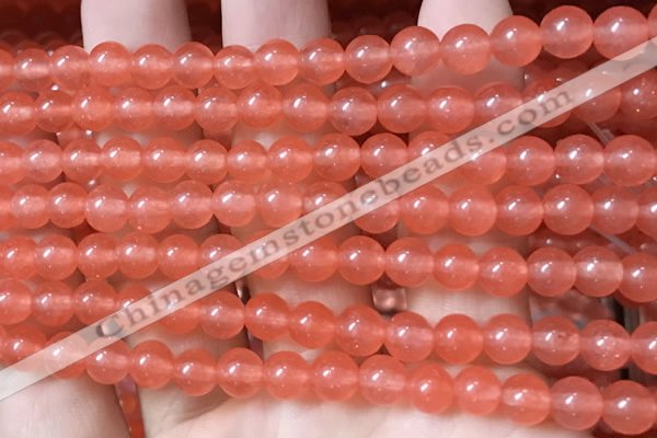 CCN6044 15.5 inches 6mm round candy jade beads Wholesale