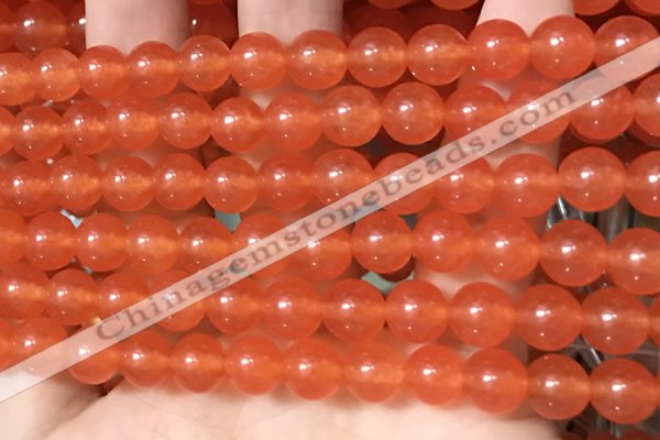 CCN6049 15.5 inches 8mm round candy jade beads Wholesale