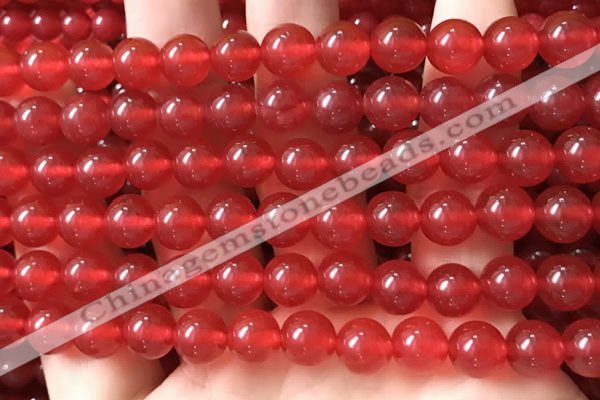 CCN6061 15.5 inches 8mm round candy jade beads Wholesale