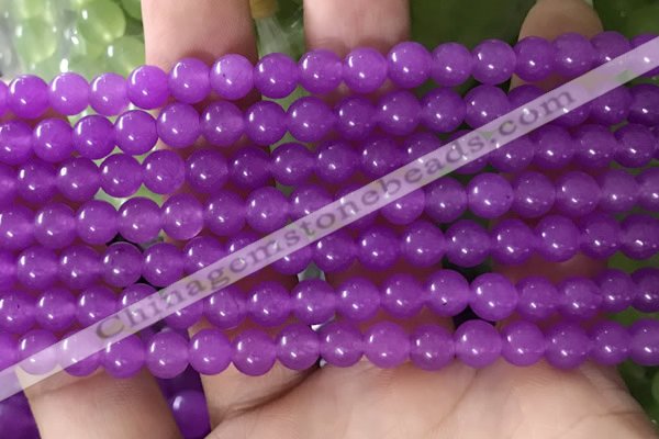 CCN6064 15.5 inches 6mm round candy jade beads Wholesale