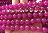 CCN6069 15.5 inches 8mm round candy jade beads Wholesale