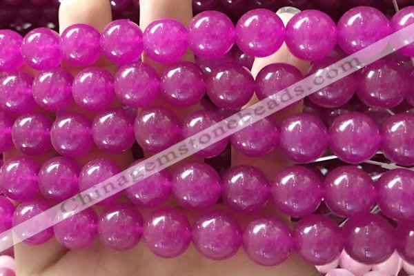 CCN6071 15.5 inches 12mm round candy jade beads Wholesale