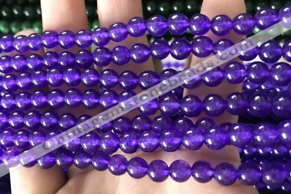 CCN6088 15.5 inches 6mm round candy jade beads Wholesale