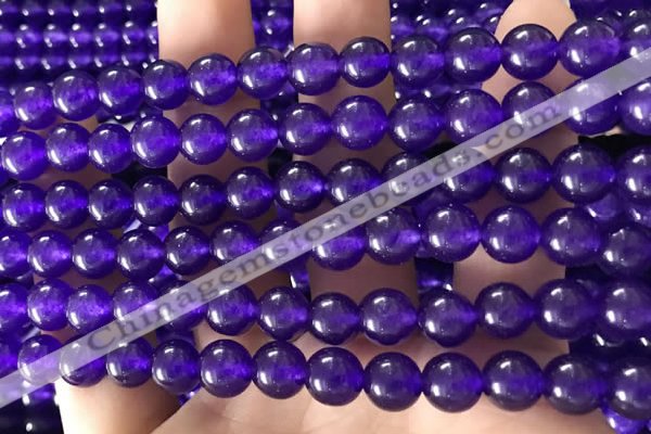 CCN6089 15.5 inches 8mm round candy jade beads Wholesale