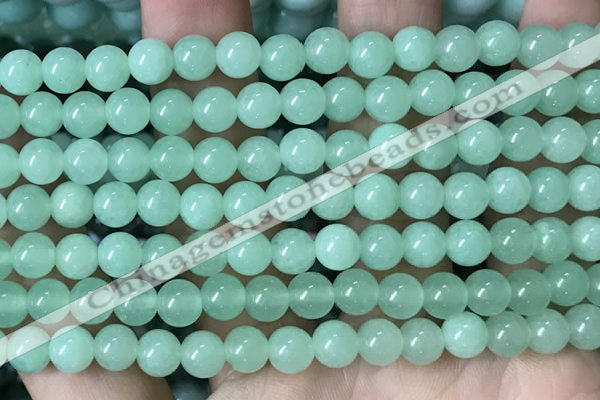 CCN6129 15.5 inches 6mm round candy jade beads Wholesale