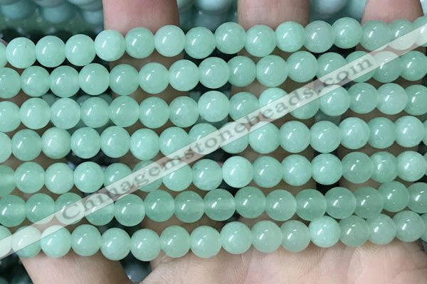 CCN6130 15.5 inches 8mm round candy jade beads Wholesale