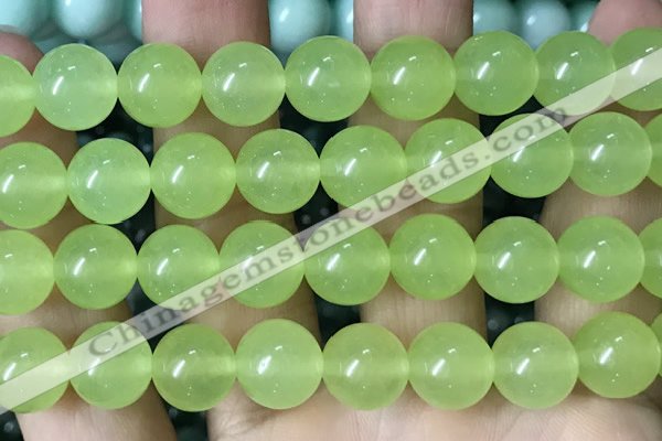 CCN6152 15.5 inches 12mm round candy jade beads Wholesale