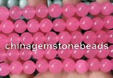 CCN6156 15.5 inches 12mm round candy jade beads Wholesale