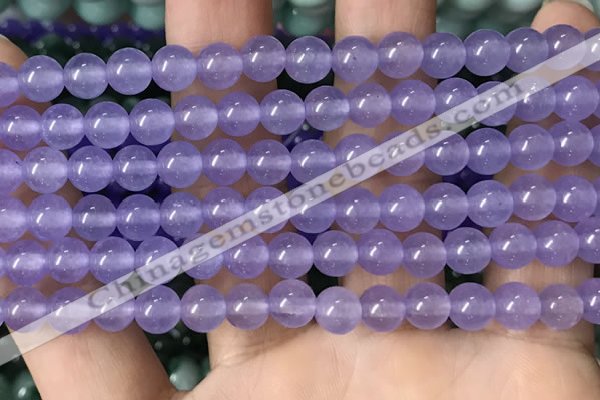 CCN6157 15.5 inches 6mm round candy jade beads Wholesale